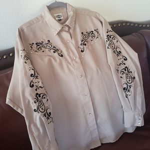 Rods Western Wear Cowgirl Dress shirt